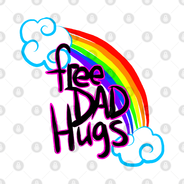 Free Dad Hugs by The Little Witch's Attic