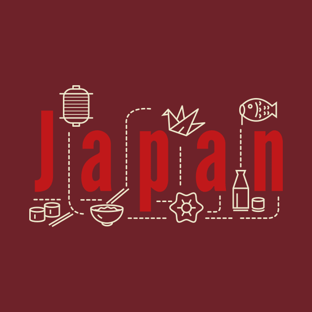 Japan shirt | japanese tokyo symbols by OutfittersAve