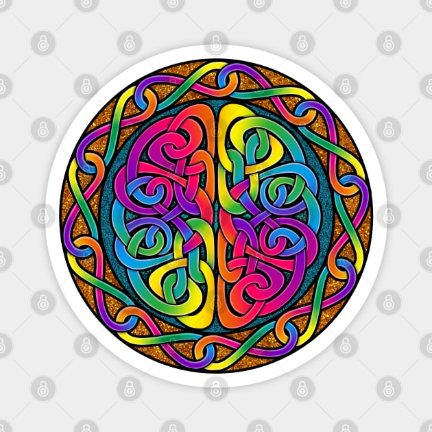 Neurodiversity Shield Magnet by Beth Wilson