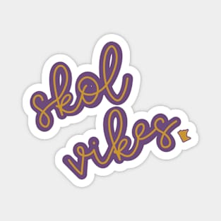 Skol Vikes Magnet