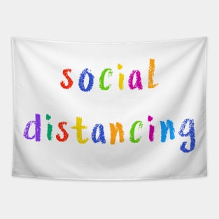 social distancing Tapestry