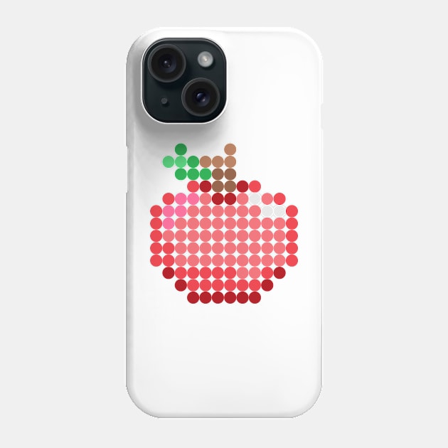 red dotted apples are good for you Phone Case by prettyguardianstudio