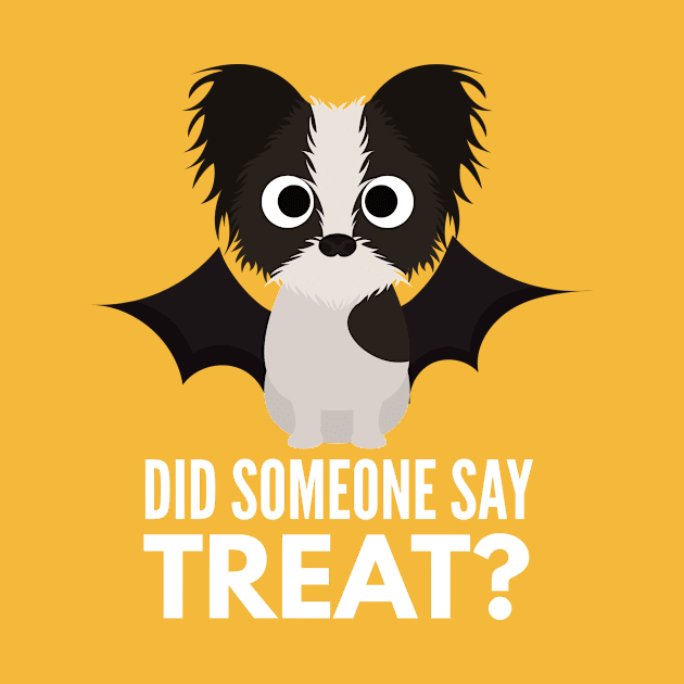 Papillon Halloween Trick or Treat by DoggyStyles