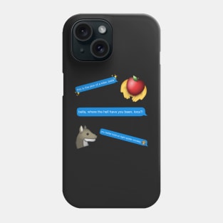 Twilight Text and Emoji Set Phone Case