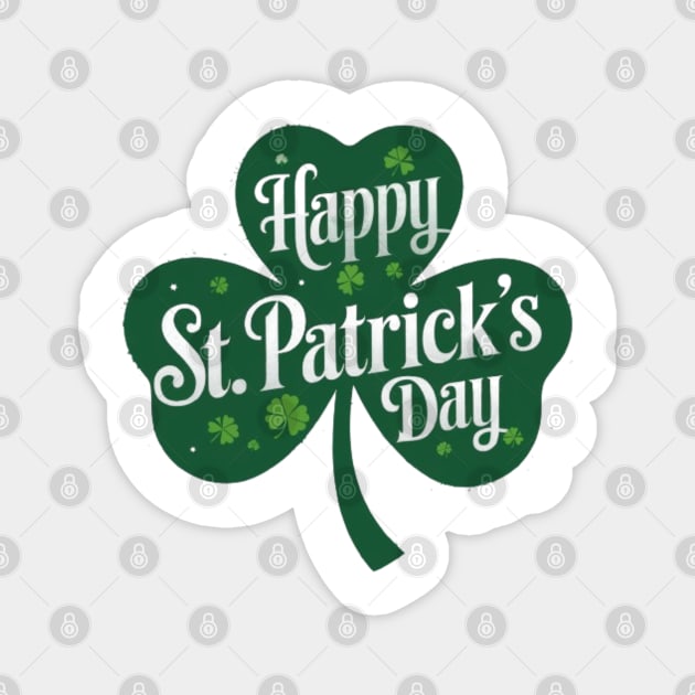 St. Patrick's Day Magnet by Creatifly Graphic Tees