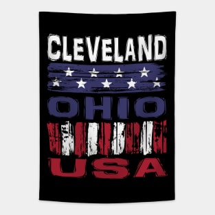 Cleveland Ohio USA T-Shirt Tapestry