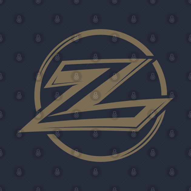 Razor Sharp Letter Z by GeeTee