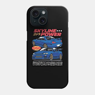 JDM R34 Phone Case