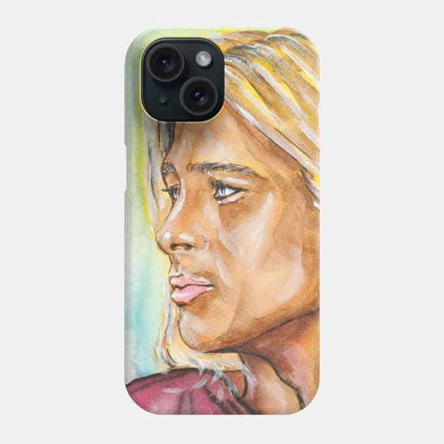 Brad Pitt Phone Case by Svetlana Pelin