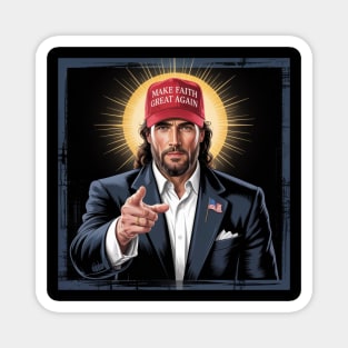 Republican Jesus Magnet