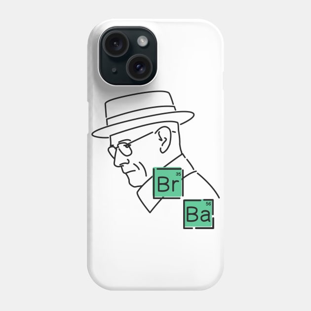 Minimalist Heisenberg Phone Case by TokoumiL