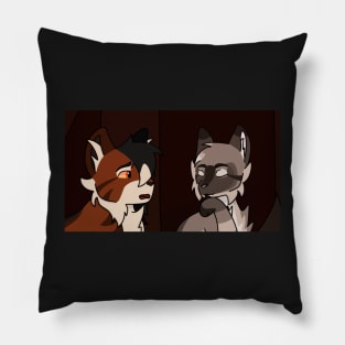 Mapleshade and Hawkfrost Pillow