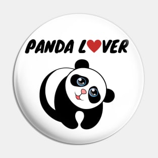 Panda Lover Pin