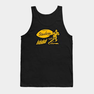 Youth Black Pittsburgh Pirates Icon Wordmark Sleeveless Tank Top