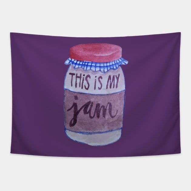 This Is My Jam Tapestry by Vaeya