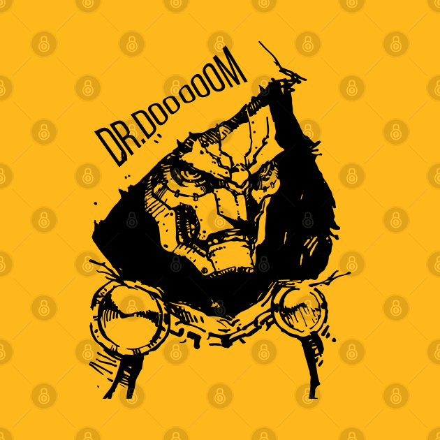 Dr Doom Minimal by Joker & Angel