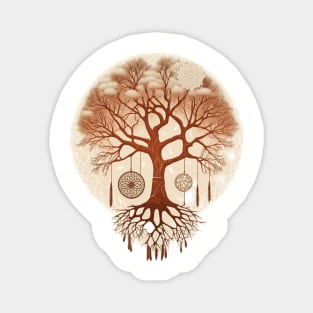 Dream Catcher Tree - Designs for a Green Future Magnet
