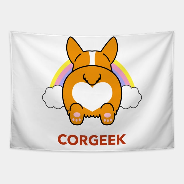 I'm Corgeek Tapestry by GideonStore