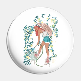 Angel garden Pin