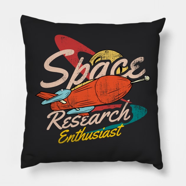 Space Research Enthusiast Pillow by SpaceWiz95