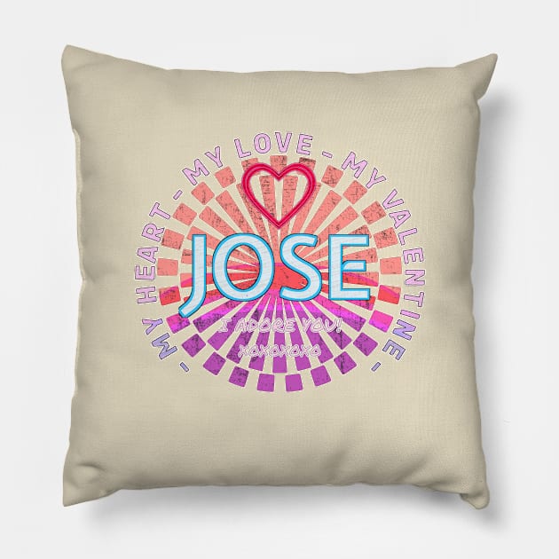 Jose - My Valentine Pillow by  EnergyProjections