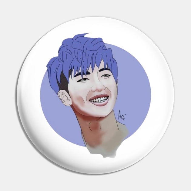 Rap Monster Pin by Aecheoloun