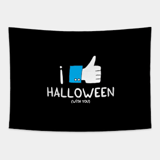 I love Halloween (with you) Tapestry