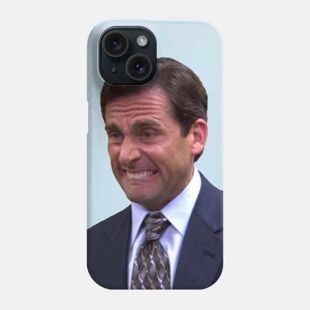 Crying Michael Scott Phone Case by TossedSweetTees