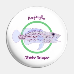 Slender Grouper Pin