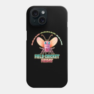 Field Cricket Friday Kawaii Bug Buffet Phone Case