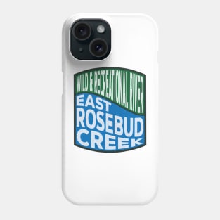 East Rosebud Creek Wild and Recreational River wave Phone Case