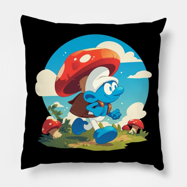 smurf Pillow by peterdoraki