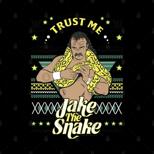 Jake The Snake Christmas Ugly by Holman