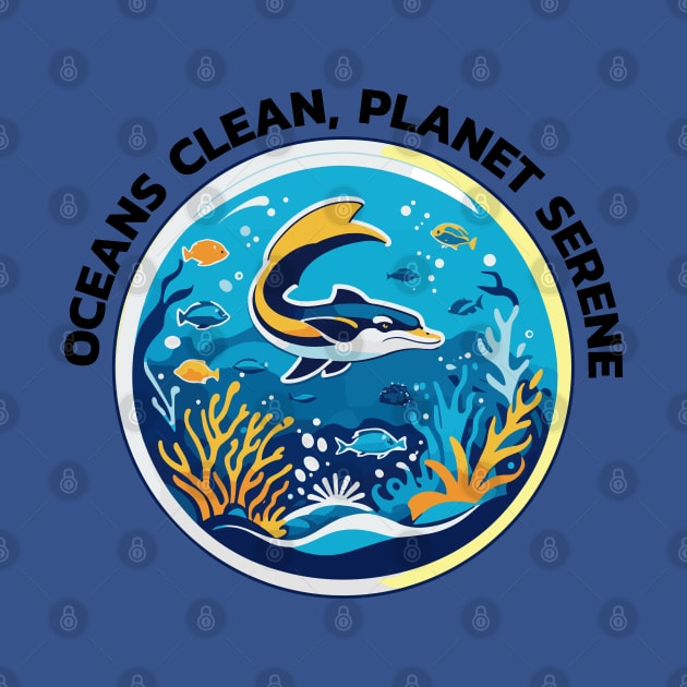 Clean Ocean and Marine Conservation by RetroColors