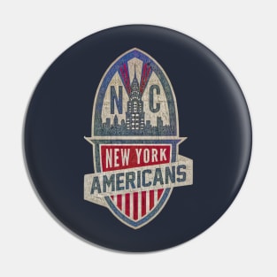 New York Americans Hockey Pin