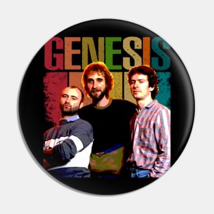 Selling England by the Stitch Genesis Band Tees, Redefine Style with Prog-Rock Heritage Pin