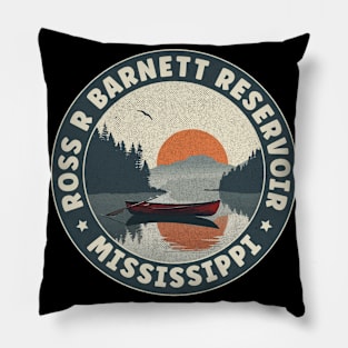 Ross R Barnett Reservoir Mississippi Pillow