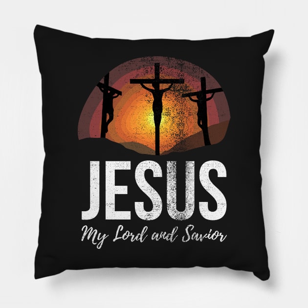 Jesus my Lord and Savior Pillow by zeno27