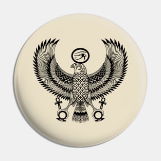 Ancient Egyptian God Horus as Royal Falcon Pin