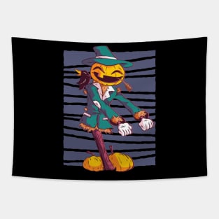 dancing scarecrow Tapestry