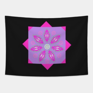 Starry Eyes. A beautiful abstract design featuring funky eyes and a pretty pink, purple and lime pattern. Available in a range of products. Tapestry