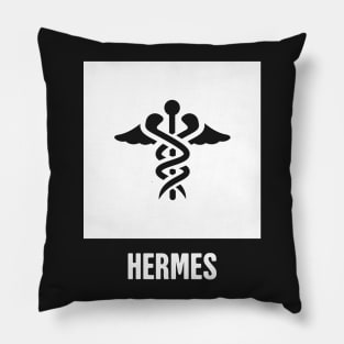 Hermes | Greek Mythology God Symbol Pillow