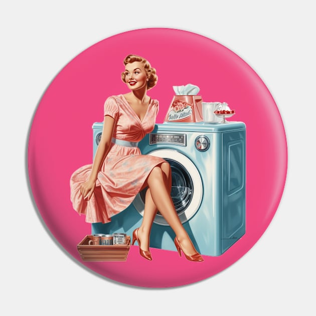 Laundry Day Pin by Jason's Finery