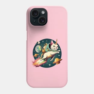 Catstronaut Magical Cat In Space Caticorn Lovers Fairy Tale Cat Phone Case