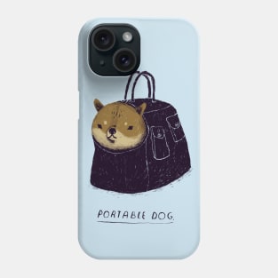 portable dog Phone Case