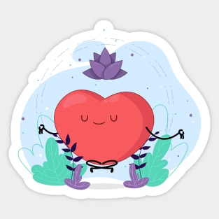 Spiritual Meditation' Sticker