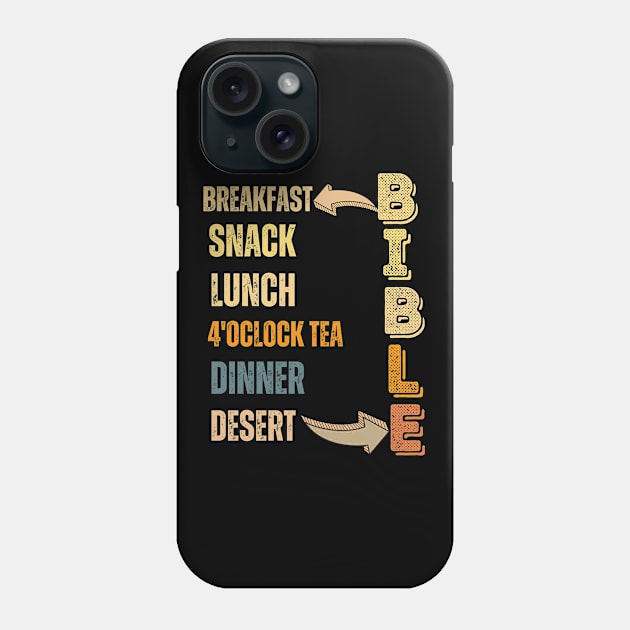 My Daily Bread T-shirt Phone Case by Kikapu creations