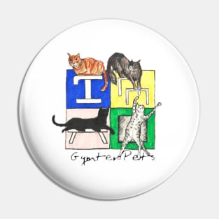 GymterPet - Catnastics Pin