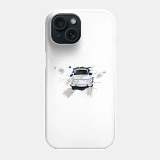 Old School Soviet Car Graffiti Print Phone Case