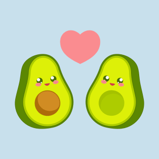 Avocado Couple In Love T-Shirt